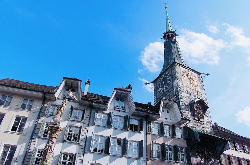 Hotel Roter Turm Solothurn Exterior foto